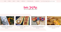 Desktop Screenshot of lovejaime.com