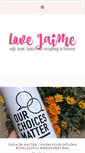 Mobile Screenshot of lovejaime.com